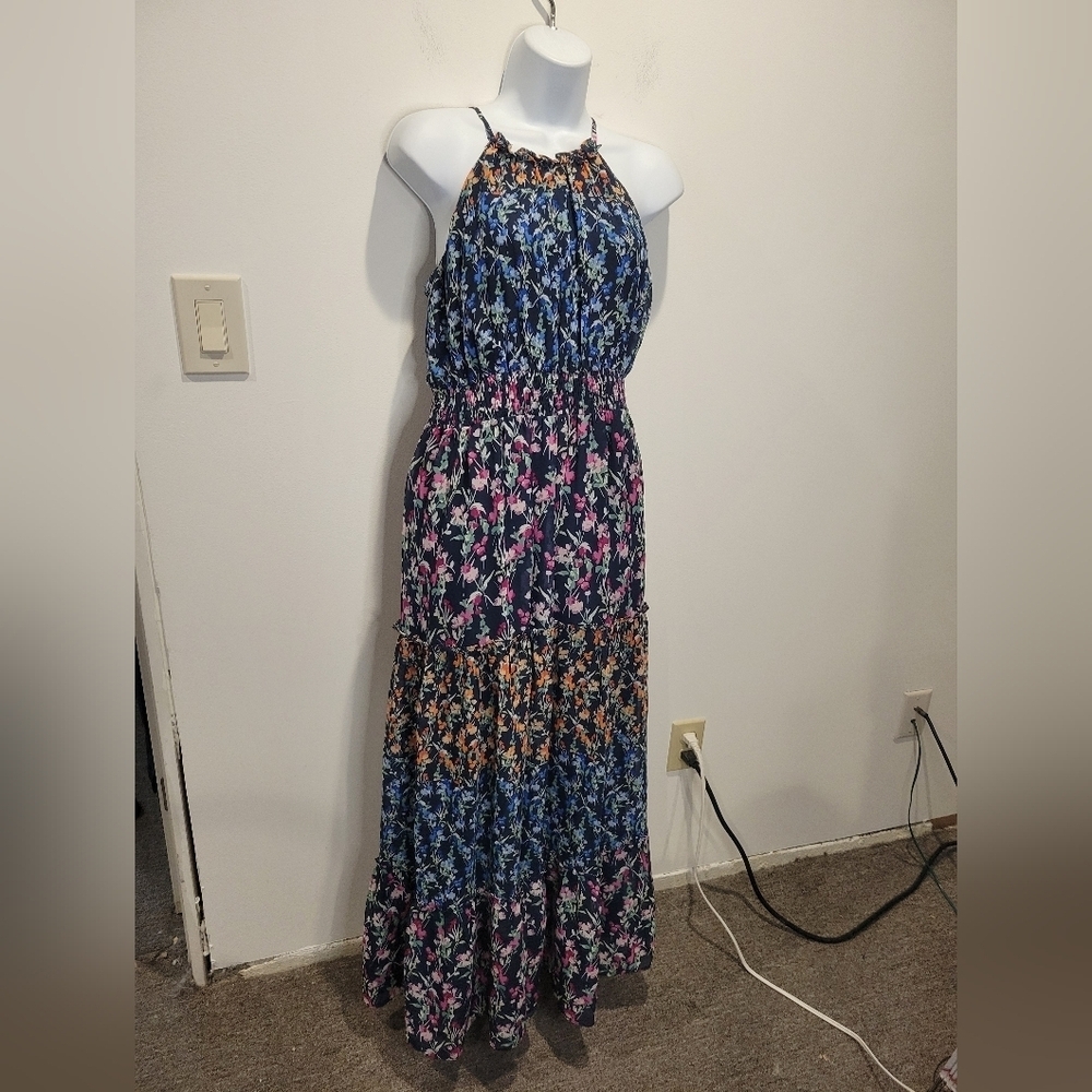 Maison Tara Size 4 Cottagecore Maxi Floral Dress